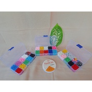 Beads 1 set Beads Bracelet Beads Ring Beads Beads Necklace Beads set Box And String Beads Letter Bea