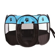 Tenda Kucing Portable Tenda Lipat Kucing 8 Panel Untuk Hewan Pagar Kucing Kandang Kucing
