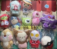 正版 3吋 掛飾 台版 掛件 毛公仔 3英吋 迪士尼  吊飾 娃娃 Sanrio  鎖匙扣 Disney 台灣公仔 精靈球 人魚漢頓 安妮亞 Anya 間諜家家酒  spy family   鹹蛋超人