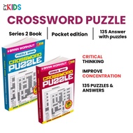 Activity Book - Brain Workout - PUZZLE CROSSWORD - Series Book - English Book - Puzzle Book