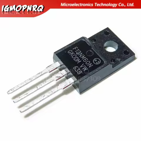 10PCS STF13NM60N 13NM60N 13NM60 MOSFET N-CH 600V 13A MDMESH MDmesh new original