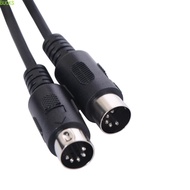BUCKS DIN 5PIN Cable Extension Male Cable DIN Plug to 5 Pin Synthesizer Music Cable 5PIN Male to Mal