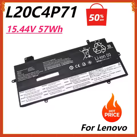 L20C4P71 Battery for Lenovo ThinkPad X1 Carbon Gen 9 10 X1 Carbon 2021 2022 Yoga Gen 6 7 X1 Yoga L20