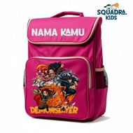 Latest DEMONSLAYER character backpack for boys and girls