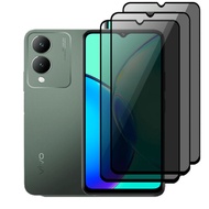 1-3 PCS Screen Protector For Vivo Y 17 S Y17S 2023 Full Cover Anti Peep Privacy Tempered Glass Front