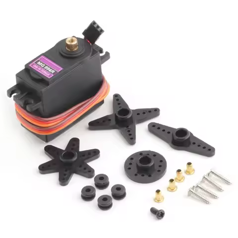 MG995 MG996 MG996R Servo Metal Gear Motor for Futaba JR Car RC Helicopter Boat Diy toys1pcs Metal Se