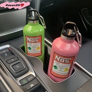 Nos 1pc Car Insulation Cup Vacuum Nitrogen Cylinder Stainless Steel Water Bottle High Capacity 500ml