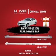 Ultra Racing | BMW F10 (520i) 2.0TT (2WD) / F18 3.5TT (2WD) - Rear Lower Bar 2 Point