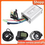 Shopp Electric Motor Controller Kit 36V/48V 350W High Performance Low Consumption for Bike