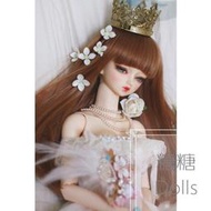 【糖糖DOLL】BJD SD 3分 4分 6分 8分 可兒 小布娃娃假髮長髮整頂