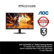 AOC GAMING MONITOR Q27G42ZE 27" QHD 2560 x 1440Hz/Refresh Rate 260Hz/0.3ms/3YW