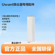 Uwant Vacuum Cleaner Accessories V80V100K100V200 Dustbag Pet Hair Removal Brush Suction Filter Core 