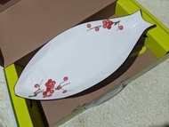 骨玉盤_全新 碗盤_可加熱微波 廚房 煮飯
