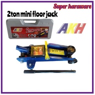 AKH TOOLS 2TON MINI FLOOR HYDRAULIC JACK/mini floor jack/Jack kereta/floor jack/floor Jack 2 ton
