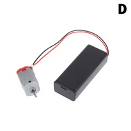 130 Motor Kit With 2x Battery Storage Case And Switch 16500 RPM Mini Student DIY Electronic Motor Ci