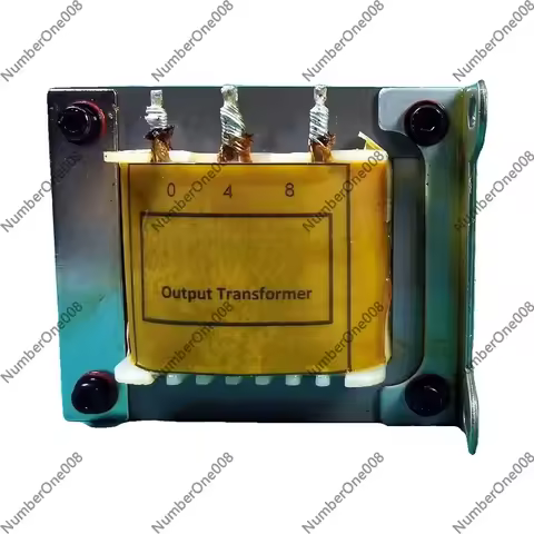 1 Pair 40W 5K Push-Pull Output Transformer for EL84 EL34 6L6 6P3P, HiFi Tube Amplifier with UL 43% 0