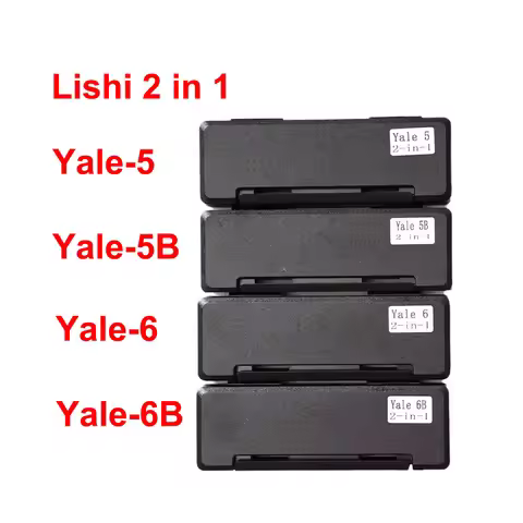 New LISHI 2 In 1 YALE-5 YALE 5B YALE-6 YALE 6B Tool For Instacode Database Yale 244 2 in 1 tools