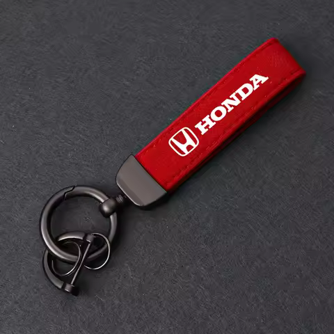 Fashion Car Key Keychain Chain Ring Keyring Holder Styling Accessories For Honda Civic Fk7 Fit Fk2 M