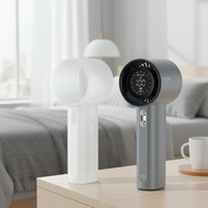 GOOJODOQ,,,  GOOJODOQ Mini Kipas, Mudah Alih, Sarung Pelindung Silikon, Kelajuan Tinggi