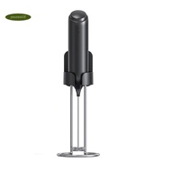 Milk Frother Handheld  with USB Rechargeable Stand, Portable Drink Mixer Pasteable Hanging Stand