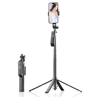 Pengeluar Termurah / Kilang Terus TNW S30 Selfie Stick Tripod 1.8M 3in1 4-Legged Phone Tripod Stand 