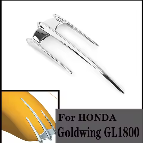 For Honda Goldwing GL1800 F6B VTX1300 VTX1800 Motorbike Chrome ABS Front Fender Accent Decoration Tr