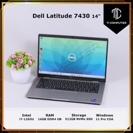 Dell Latitude 7430 Intel Core i7-1265U 16GB DDR4 RAM 512GB NVMe SSD Used Laptop Notebook