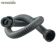 RAREM Drain Pipe, P Trap Double Screw Oral Kitchen Sink Drain Kit, Tightness 1m Sink Drain Pipe Kitc