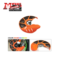 การ์ดครอบดิสก์เบรกหน้ารถจักรยานยนต์22มม. อุปกรณ์ป้องกันดิสก์เบรกสำหรับ KTM husqvarna