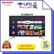 Sharp 4TC60DL1X Led Smart Android UHD 4K TV 60 Inch