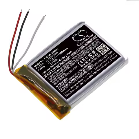 3.7V 1000mAh Speaker Battery AHS803040 for BOSE SoundWear Companion +TOOL