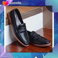 509 👞 Penny Loafer Matt Black รองเท้า loafer ลอฟเฟอร์ ผู้ชาย งานหนัง Italy แท้ HandMade สุดคลาสสิค อ