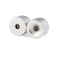 Round Powerful Magnet with Hole 15 * 3mm Hole 5mm NdFeB Permanent Magnet 15x3 Magnetic Steel Magnet 