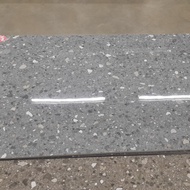 granit lantai 60x120 motif terazo grey by luxury home textur glosy