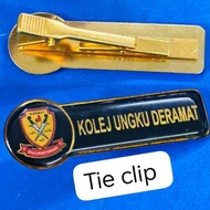 (HITAM KUDRAT)(READY STOCK) HITAM TIE CLIP READY STOCK BEST Quality must buy KUDRAT TIE CLIP