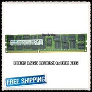 Memori Pelayan Ddr3 16gb 32gb 1600mhz Ecc Reg Ddr3l Pc3l-12800r Register Dimm Ram 12800 16g 2rx4