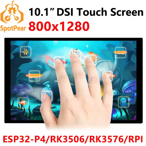 Raspberry Pi 10.1 inch DSI MIPI LCD TouchScreen Display 10.1inch 800x1280 For Luckfox Lyra RK3506/ES