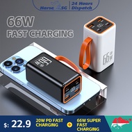 【SG】CCC-Certified Super Fast Charging Power Bank 66W Portable 20000mAh Ultra Large Capacity Mini Mob