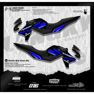Vixion NVL Striping (New Vixion Lighting) Vixion New Vixion Lighting Stickers