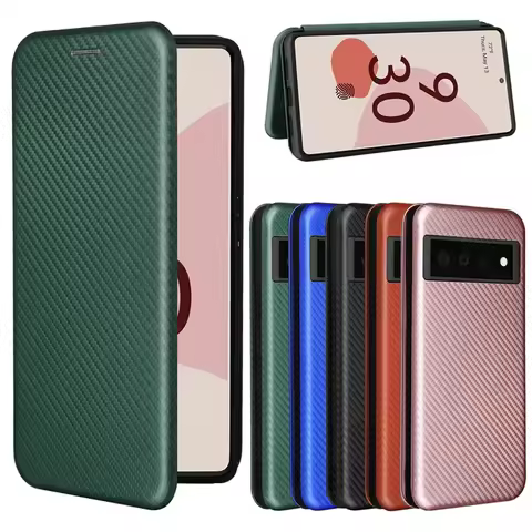 Pixel7 Pixel 6 7 8 9 10 Pro 8A 7A 6A 5A 4A 5G Flip Case For Google Pixel 9A Magnetic Leather Book Fu