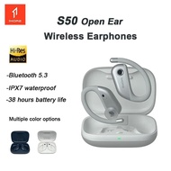 1MORE S50 Open Ear Earphones Bluetooth 5.3 Fast Charging Headset with c 38 Hours Playtime Waterproof