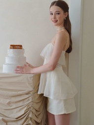 CHARM - LONDON TOP [เสื้ออย่างเดียวค่ะ]