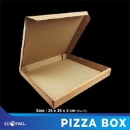 Pizza Box - Pizza Box - Pizza Box (Wave Box) - 25x25x3 cm (25 pcs)