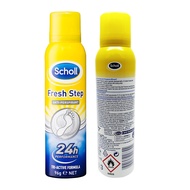 SCHOLL FRESH STEP ANTI-PERSPIRANT FOOT SPRAY สกอลล์ เฟรช สเต็ป แอนติ-เพอสไปแรนท์ ฟุต สเปรย์ สเปรย์ระ