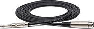 Hosa MCH-125 XLR3F to 1/4 inch TS Microphone Cable, 25 feet