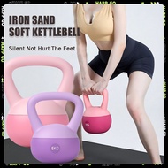 Women Kettlebell Soft Kettlebell 2.5~10KG Soft Material Lron Sand Filling Squat Fitness