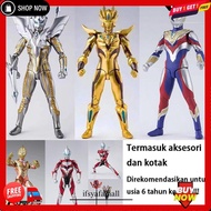 Ultraman Action Figure Toys Boys Toys Moving Model Toys Gifts For Boys (To Use Starting from 6 Years