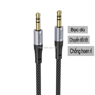HOCO 2-Head 3.5 Headphone Speaker AV Cable with Good Umbrella Cover - 43 Charging Accessories