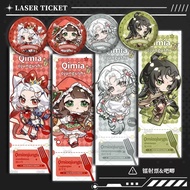 Cat Baixuelu Qianqianmao April Qimiaojun Story Fairy Tale Wonderland Series High-value Laser Ticket 