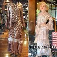 Corina Dress Tie Dye Rayon by Dian Pelangi ( ORIGINAL ) Busana Muslim Baju Maxi Gamis Abaya Kaftan G